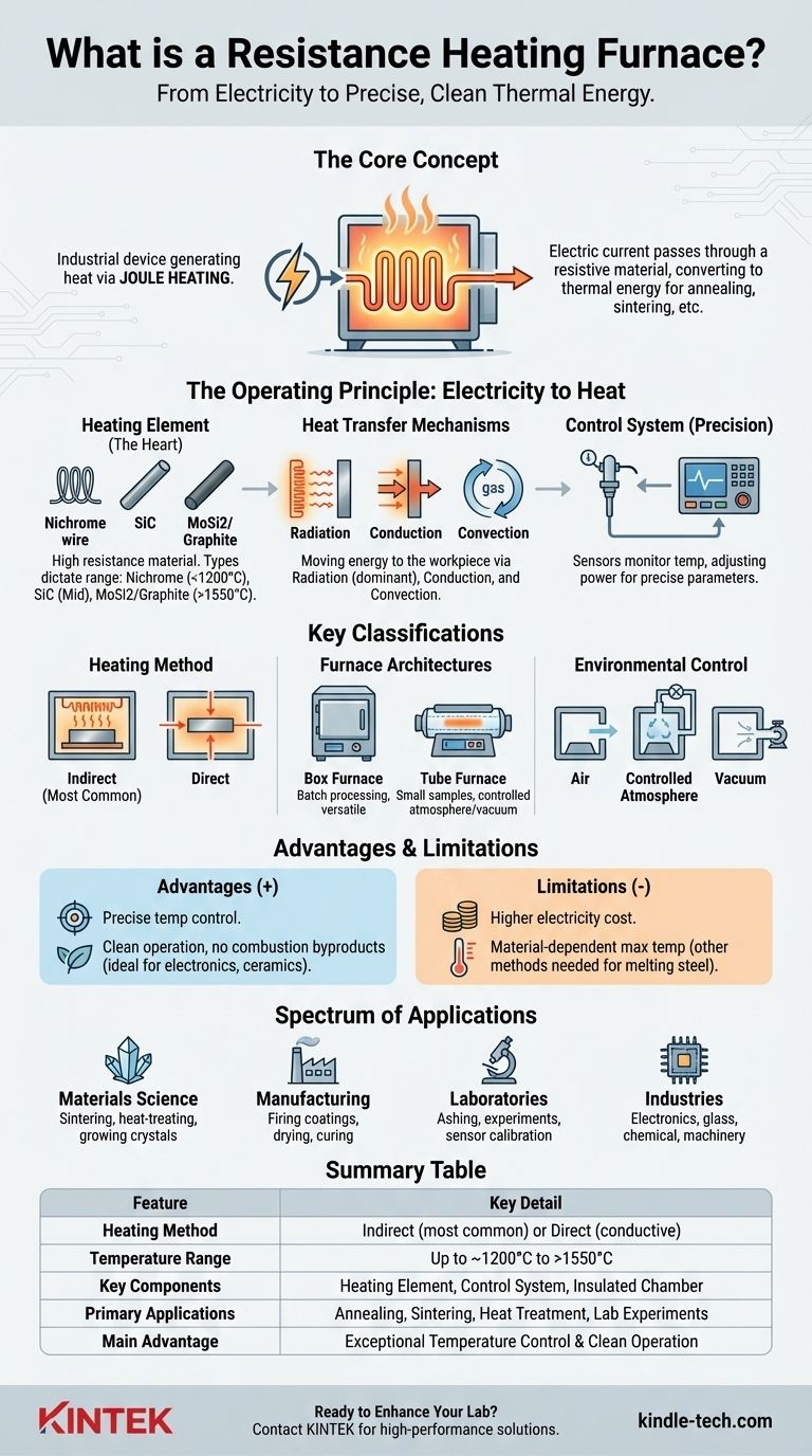 ما هو فرن التسخين بالمقاومة؟ حقق معالجة دقيقة ونظيفة بدرجة حرارة عالية دليل مرئي