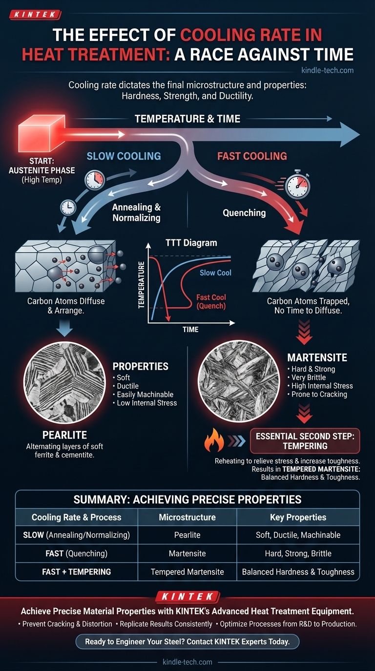 熱処理における冷却速度の影響は何ですか？硬度、強度、延性を制御します ビジュアルガイド