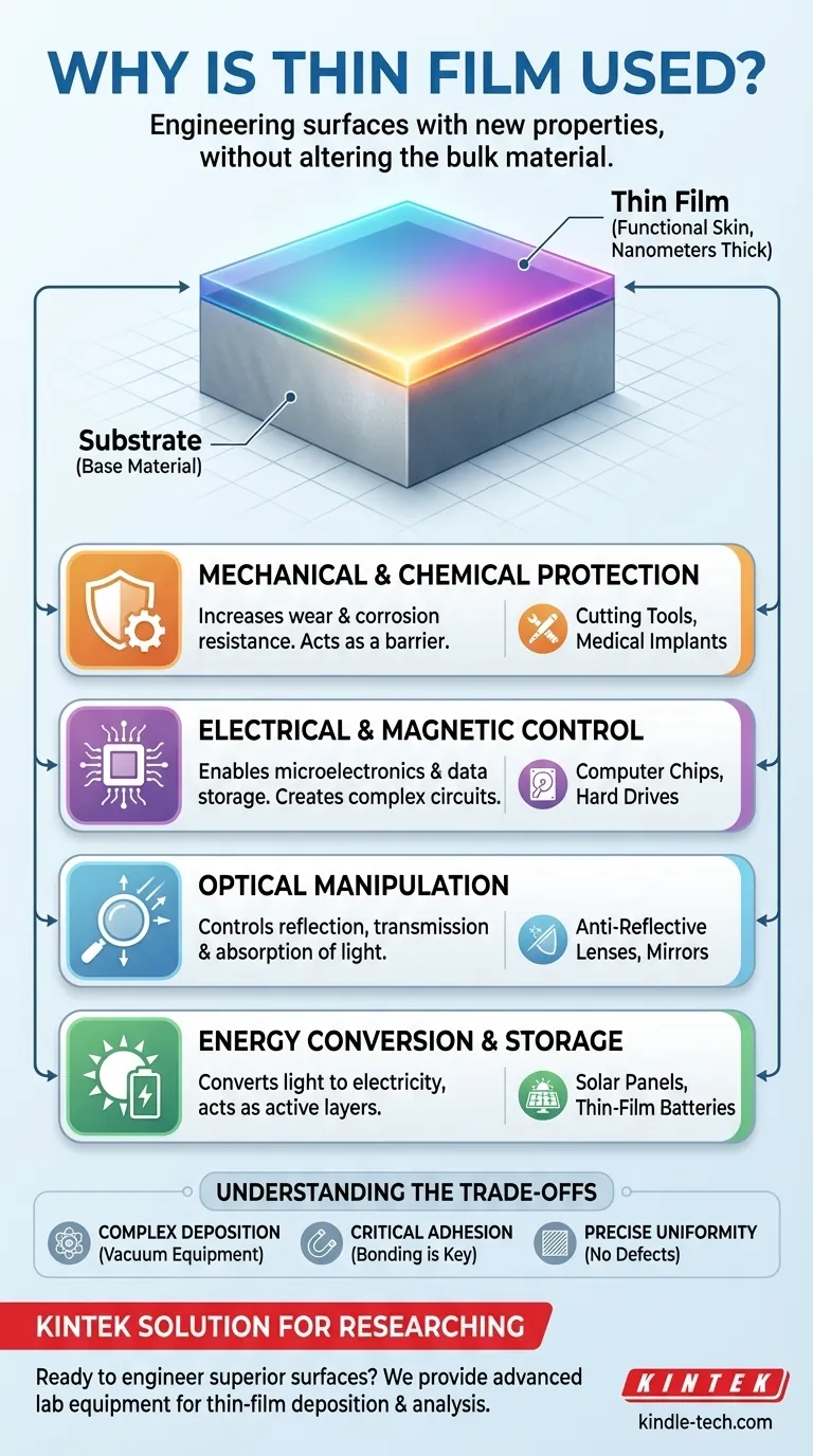 Por que o filme fino é usado? Para Projetar Propriedades de Superfície Superiores em Qualquer Material Guia Visual