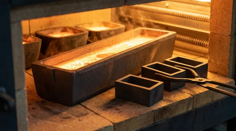 ¿Por qué se utiliza el grafito como crisol para fundir metal? Desbloquee un rendimiento superior a altas temperaturas