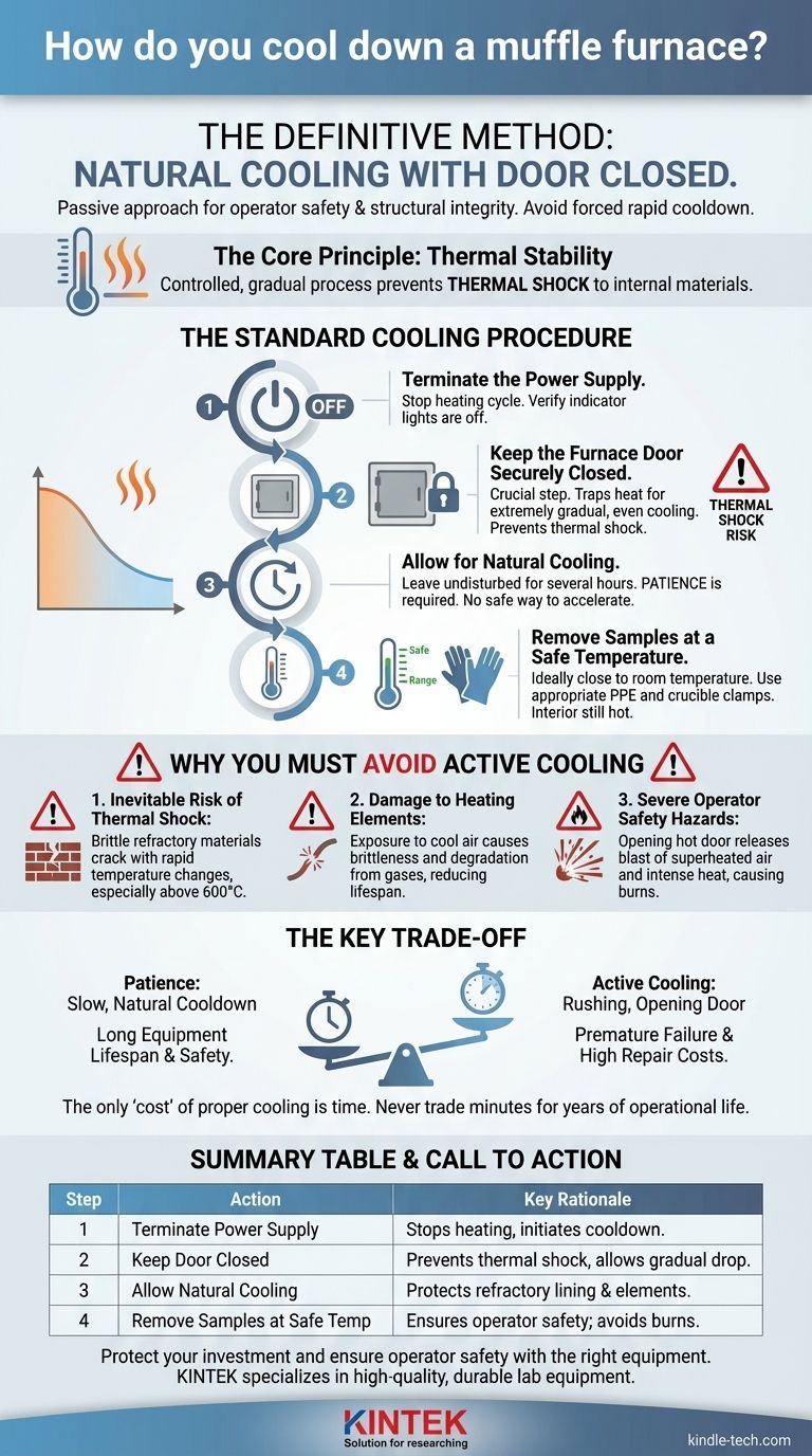 Wie kühlt man einen Muffelofen ab? Gewährleistung von Langlebigkeit und Sicherheit durch das richtige Verfahren Visuelle Anleitung