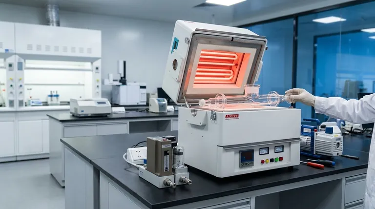 O que é um forno tubular bipartido? Desbloqueie Acesso Inigualável para Configurações de Laboratório Complexas
