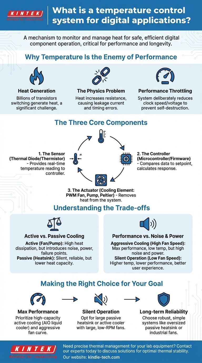 디지털 애플리케이션을 위한 온도 제어 시스템이란 무엇인가요? 신뢰할 수 있는 전자 기기 성능의 핵심 시각적 가이드