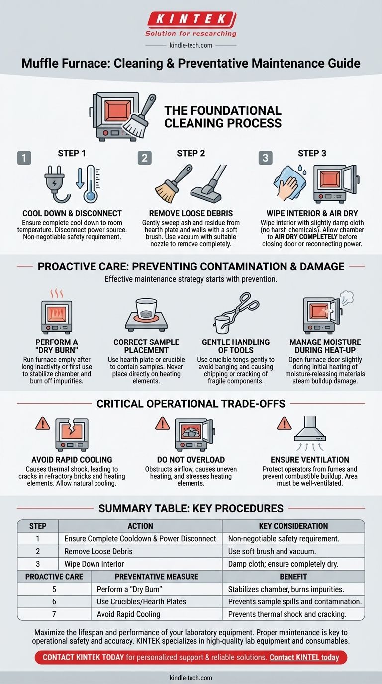 Come si pulisce un forno a muffola? Una guida passo-passo per garantire sicurezza e longevità Guida Visiva