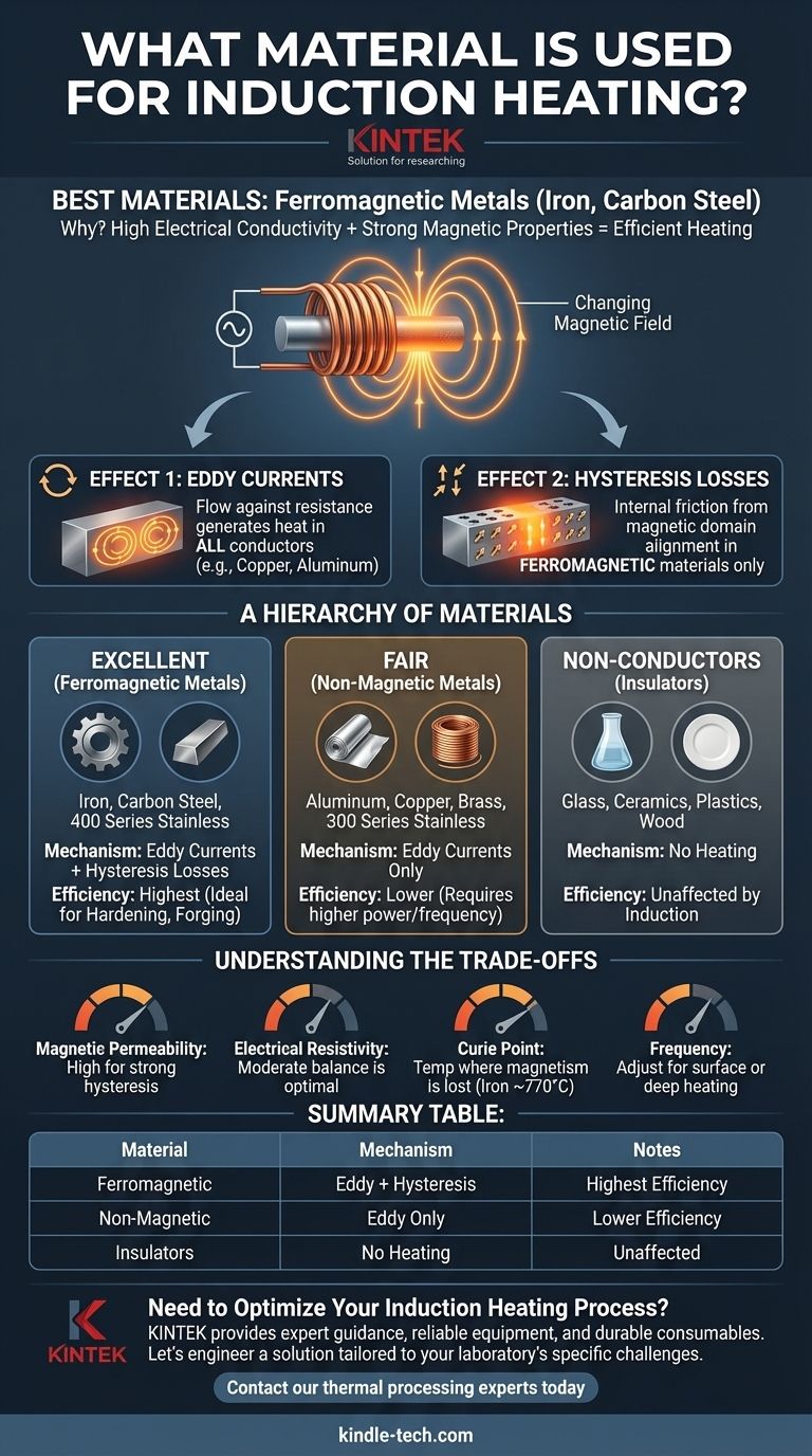 What material is used for induction heating? The Best Metals for Fast, Efficient Heat Visual Guide