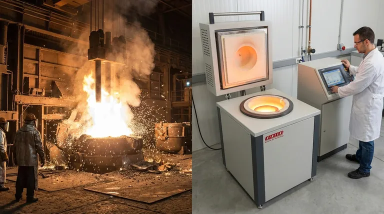 Qual é a diferença entre um forno de indução e um forno a arco? Escolhendo a Tecnologia de Fusão Certa