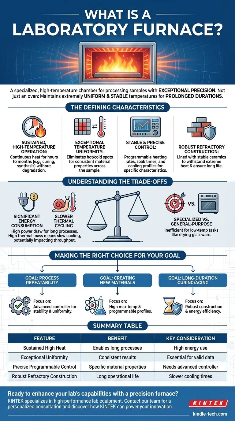 O que é um forno de laboratório? Obtenha Processamento Preciso e de Alta Temperatura para o Seu Laboratório Guia Visual