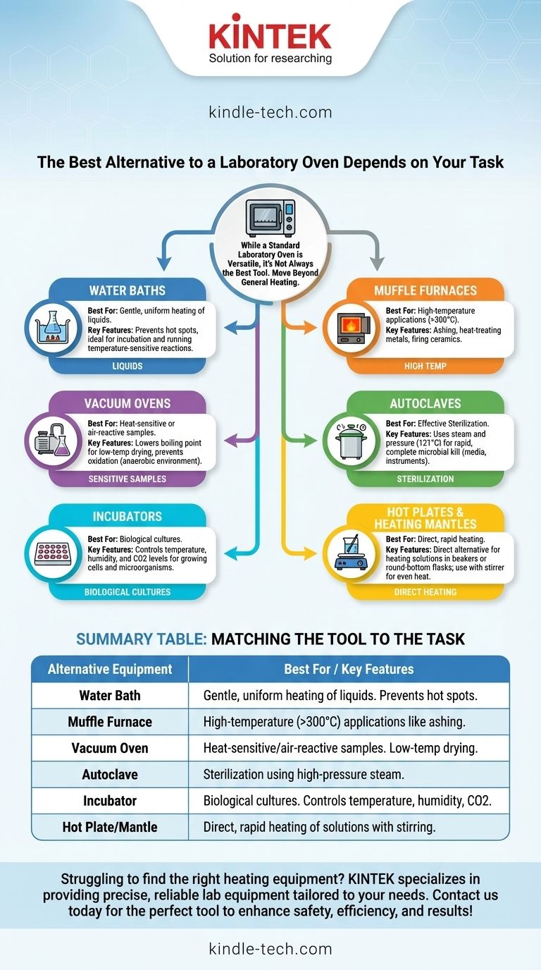 What is the alternative to a laboratory oven? Find the Right Heating Tool for Your Lab Visual Guide