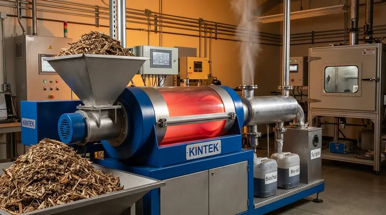 Что такое механизм пиролиза биомассы? Руководство по превращению биомассы в биоуголь, бионефть и синтез-газ