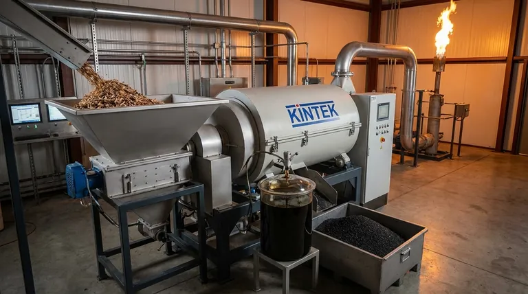 바이오매스 열분해 에너지는 무엇인가요? 유기성 폐기물을 합성가스, 바이오 오일, 바이오 숯으로 전환