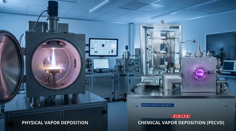 В чем разница между PVD и CVD? Выберите правильный метод осаждения тонких пленок