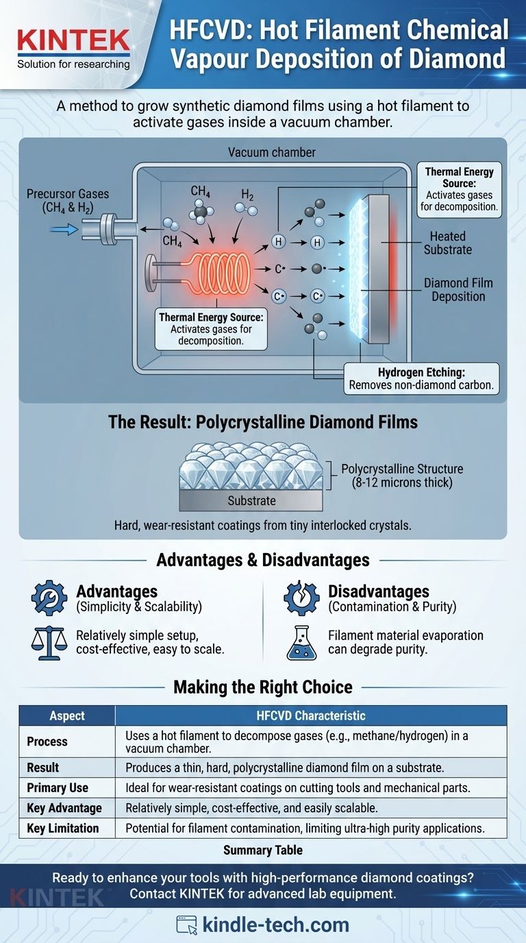 Что такое химическое осаждение алмазов из газовой фазы на горячей нити? Руководство по синтетическому алмазному покрытию Визуальное руководство