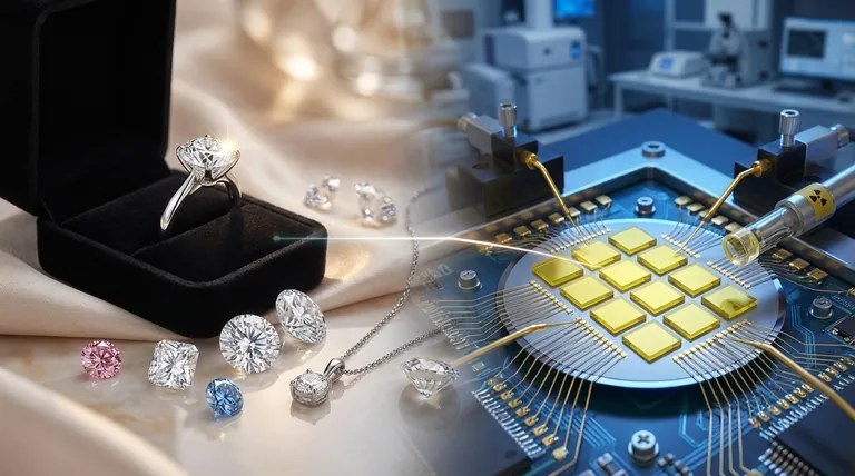 ما هي استخدامات الألماس المزروع في المختبر؟ من المجوهرات إلى التطبيقات عالية التقنية