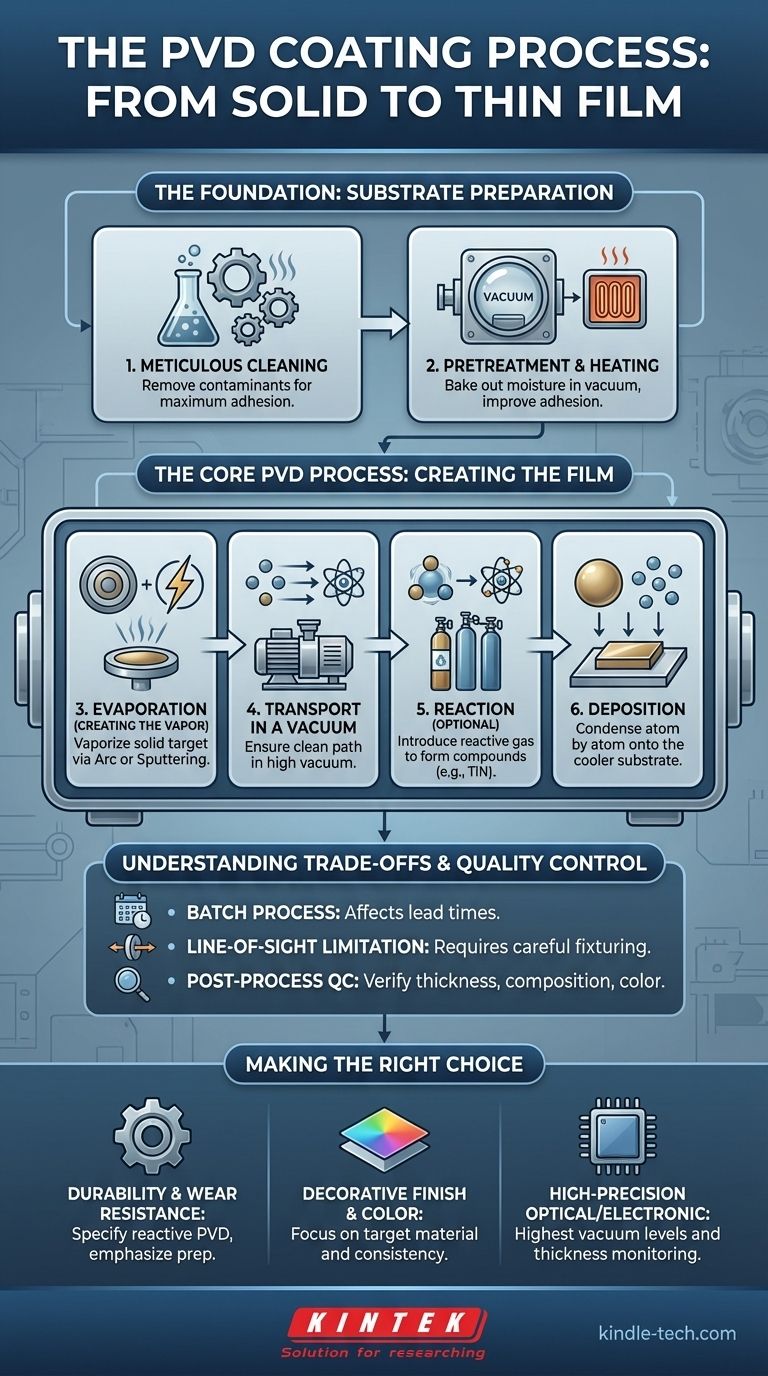 PVDコーティングプロセスの手順とは？耐久性、高性能コーティングの完全ガイド ビジュアルガイド