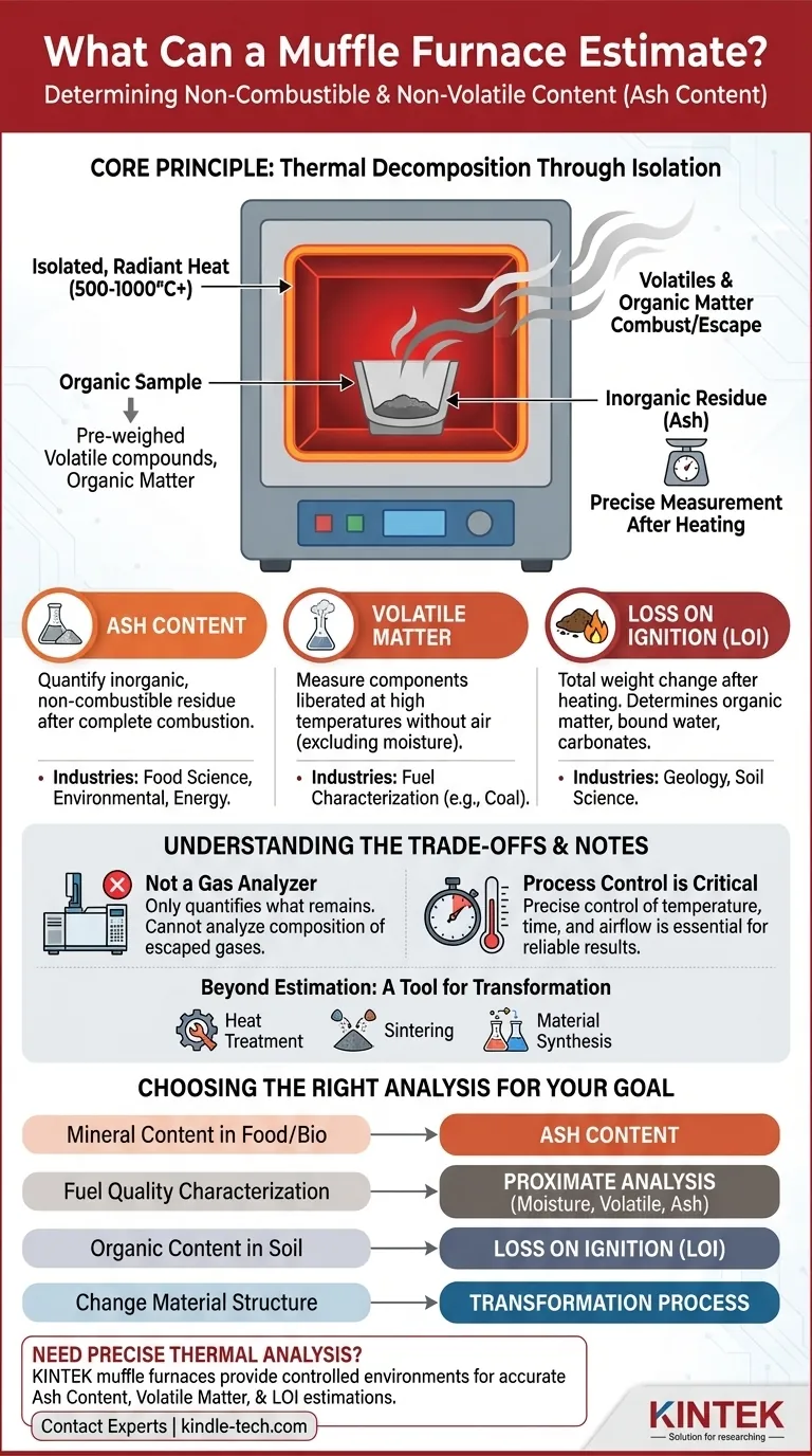 Wozu dient die Muffelofenmessung zur Bestimmung? Bestimmung des Aschegehalts und des flüchtigen Bestandteils mit Präzision Visuelle Anleitung