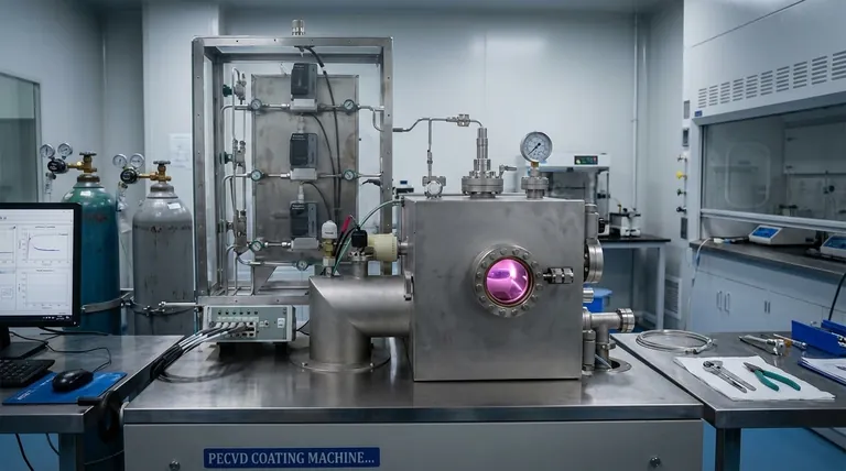 PECVD的工作流程是怎样的？低温薄膜沉积的分步指南