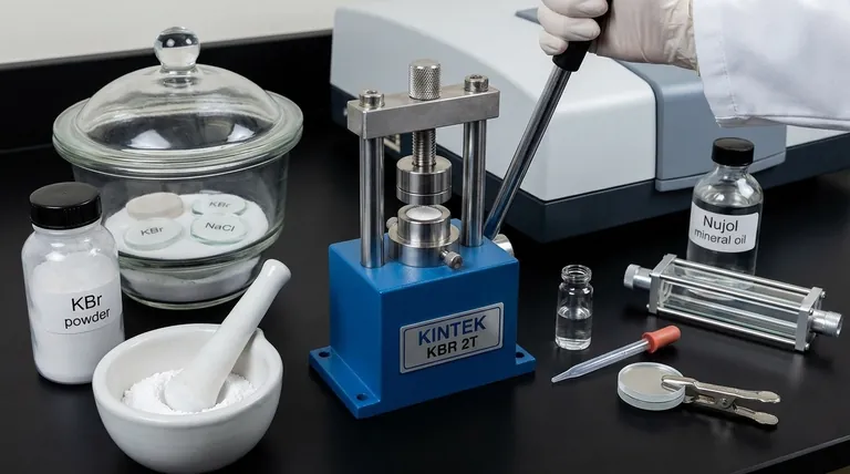 Как подготовить образцы для инфракрасной спектроскопии? Освойте методы подготовки твердых веществ, жидкостей и газов