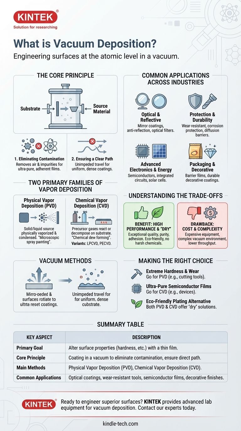 什么是真空沉积法？高性能表面涂层指南 图解指南