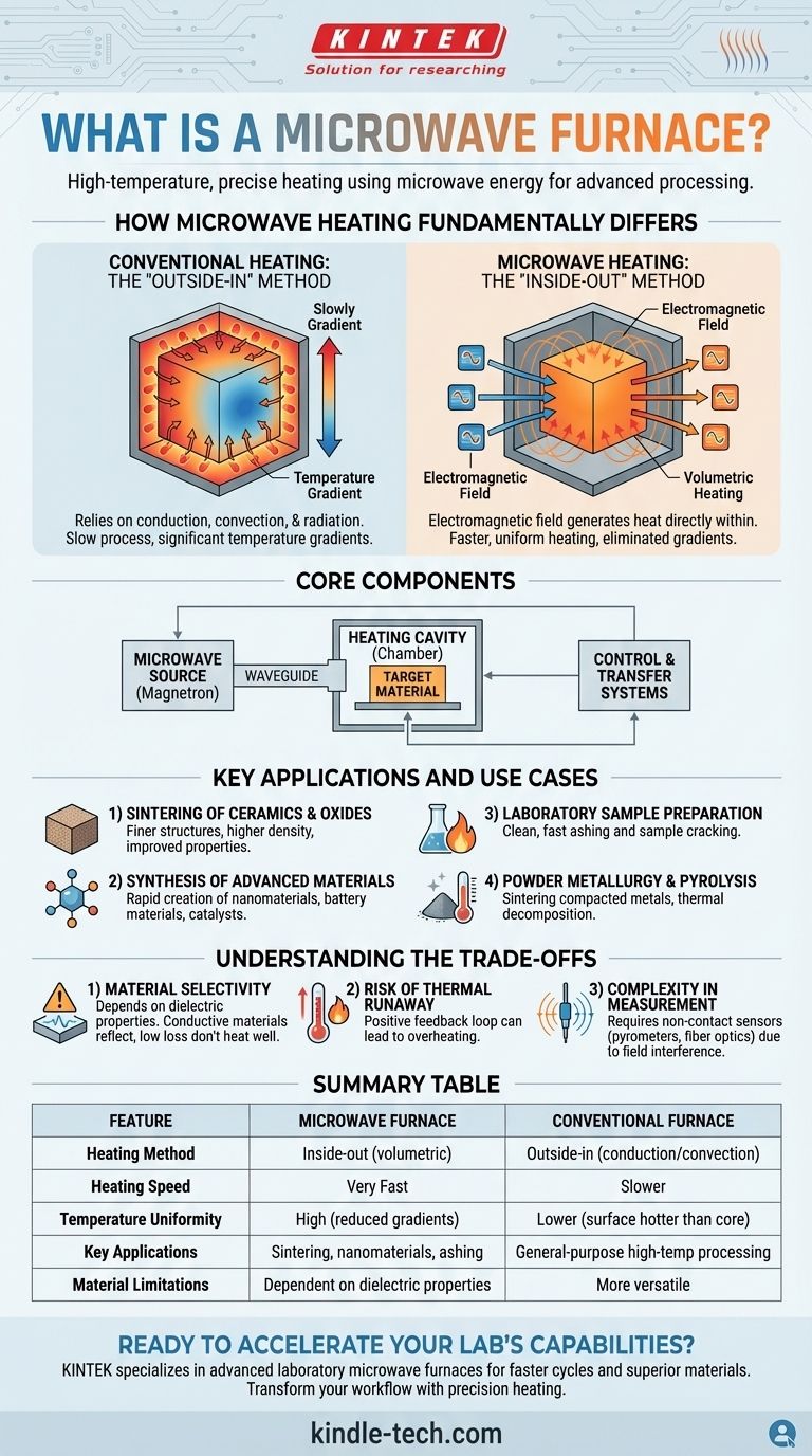 What is a microwave furnace? Unlock Faster, More Uniform Heating for Advanced Materials Visual Guide