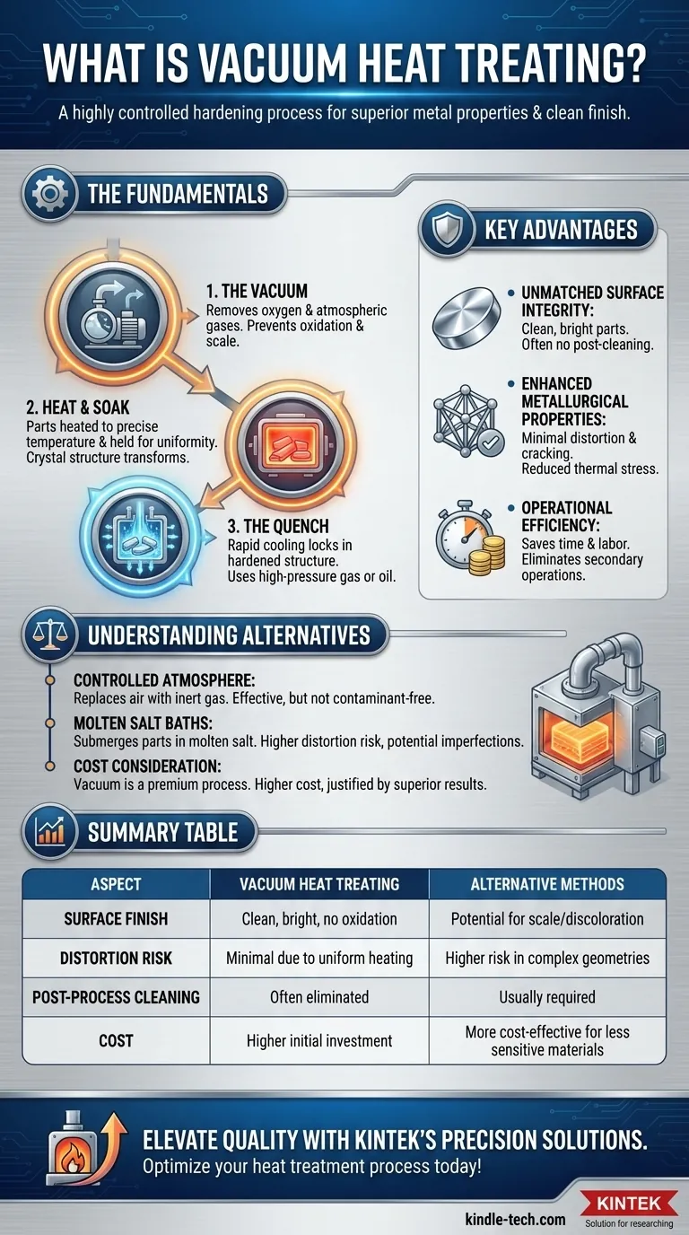 What is vacuum heat treating? Achieve Superior Metallurgical Purity and Surface Integrity Visual Guide