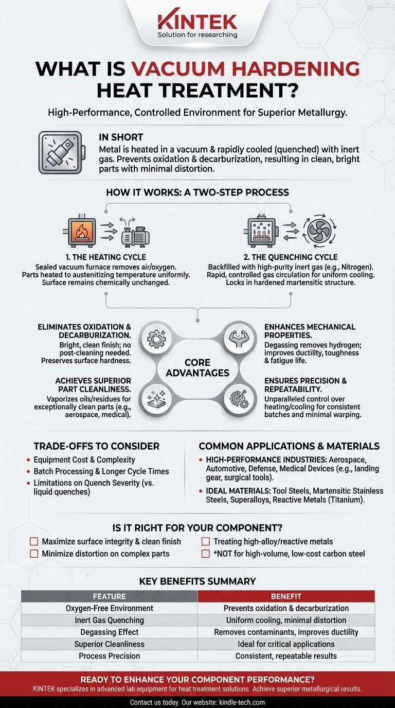 ما هي المعالجة الحرارية بالتصليد الفراغي؟ تحقيق نتائج معدنية فائقة دليل مرئي