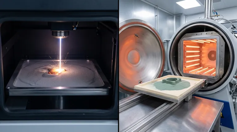 レーザー溶解と焼結の違いとは?粒子融合技術のガイド