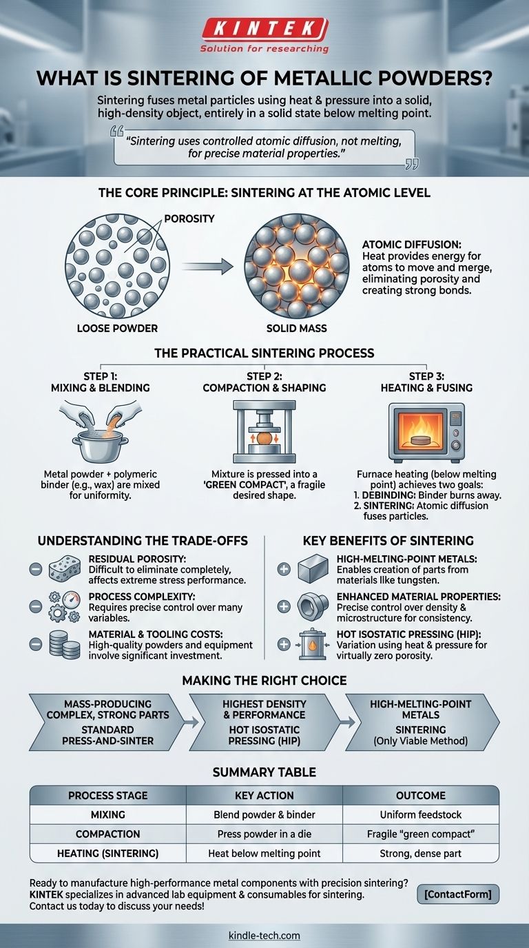 什么是金属粉末烧结？熔合金属颗粒以制造高性能组件 图解指南