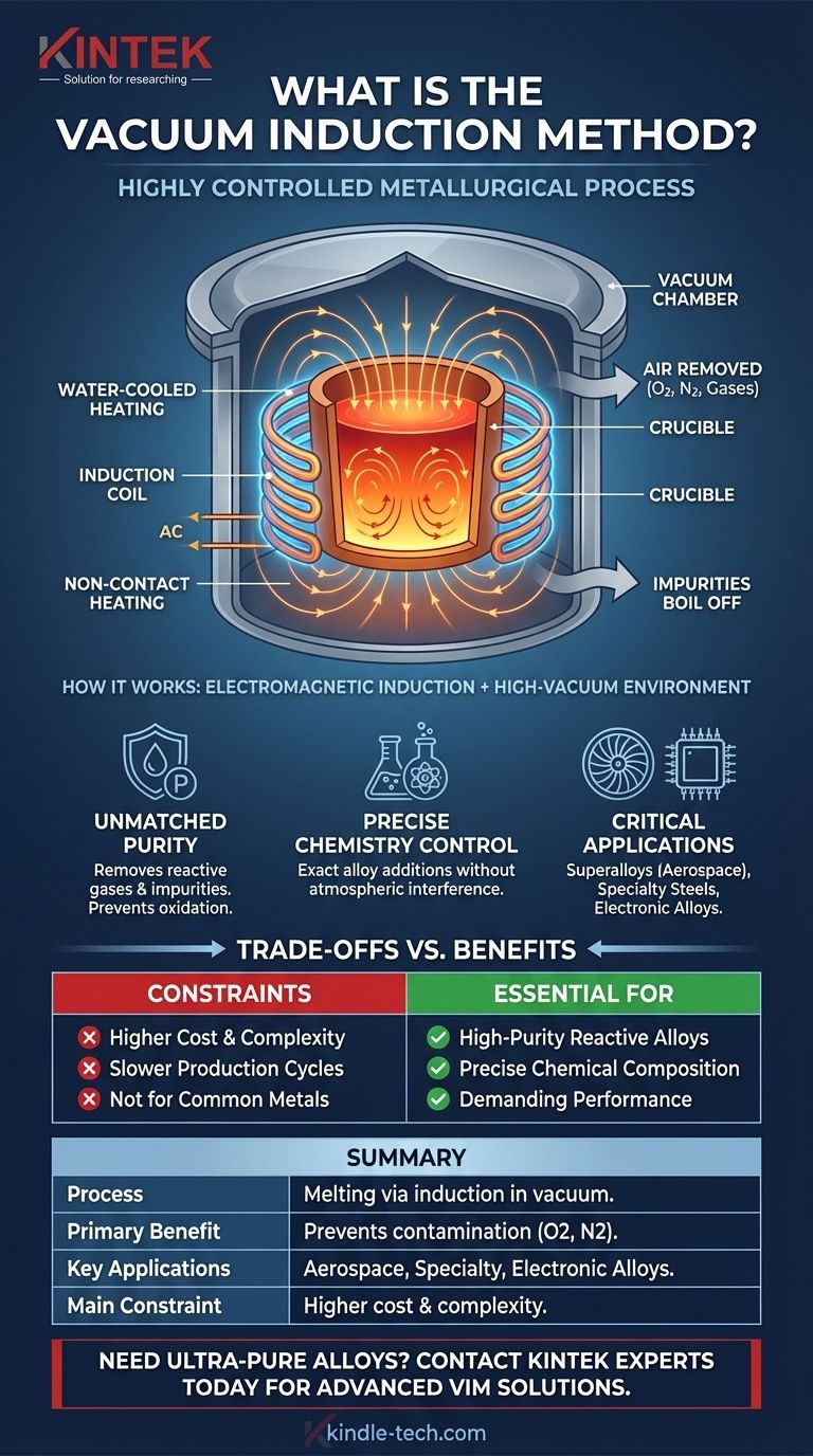 Что такое метод вакуумной индукции? Освоение плавки высокочистых металлов для передовых сплавов Визуальное руководство