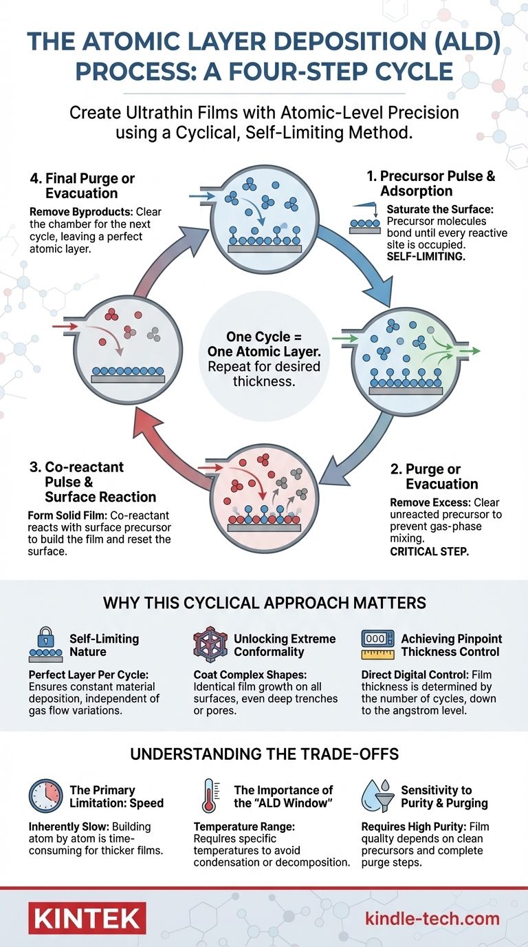 ¿Cuáles son los pasos del proceso ALD? Logre una precisión a nivel atómico para sus películas delgadas Guía Visual