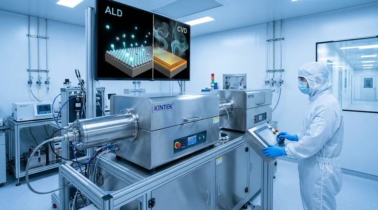Pourquoi l'ALD est-elle meilleure que le CVD ? Précision contre Vitesse dans le Dépôt de Couches Minces