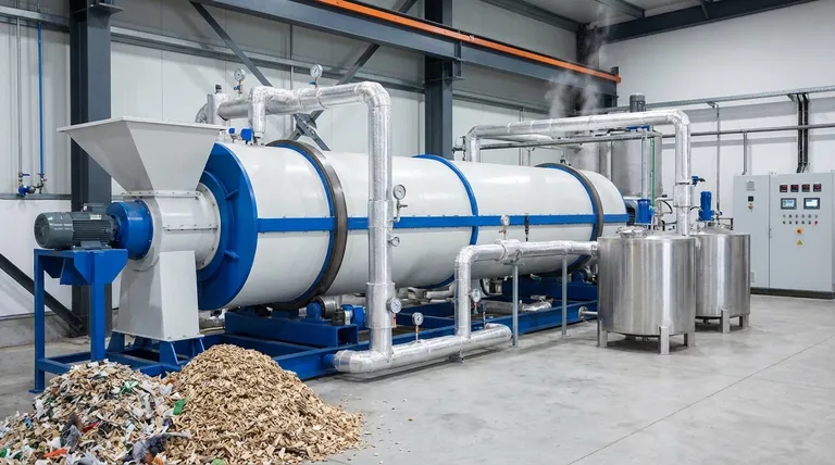 ما هو معنى الانحلال الحراري بالتفريغ؟ تعظيم إنتاجية الوقود السائل من النفايات