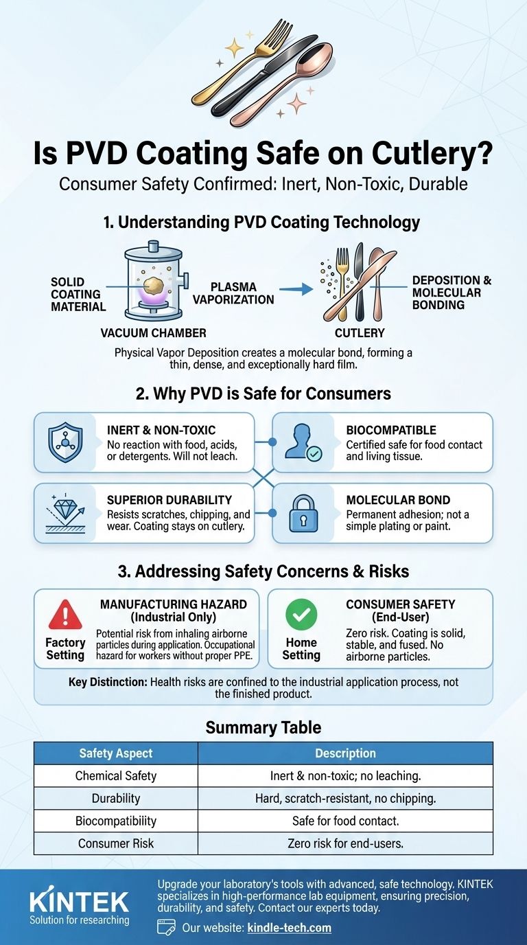 Is PVD coating safe on cutlery? A Complete Guide to Food-Safe, Durable Finishes Visual Guide