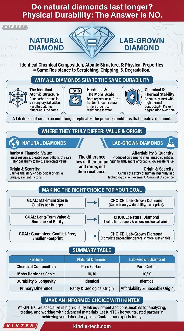 Do natural diamonds last longer? The Truth About Diamond Durability and Value Visual Guide