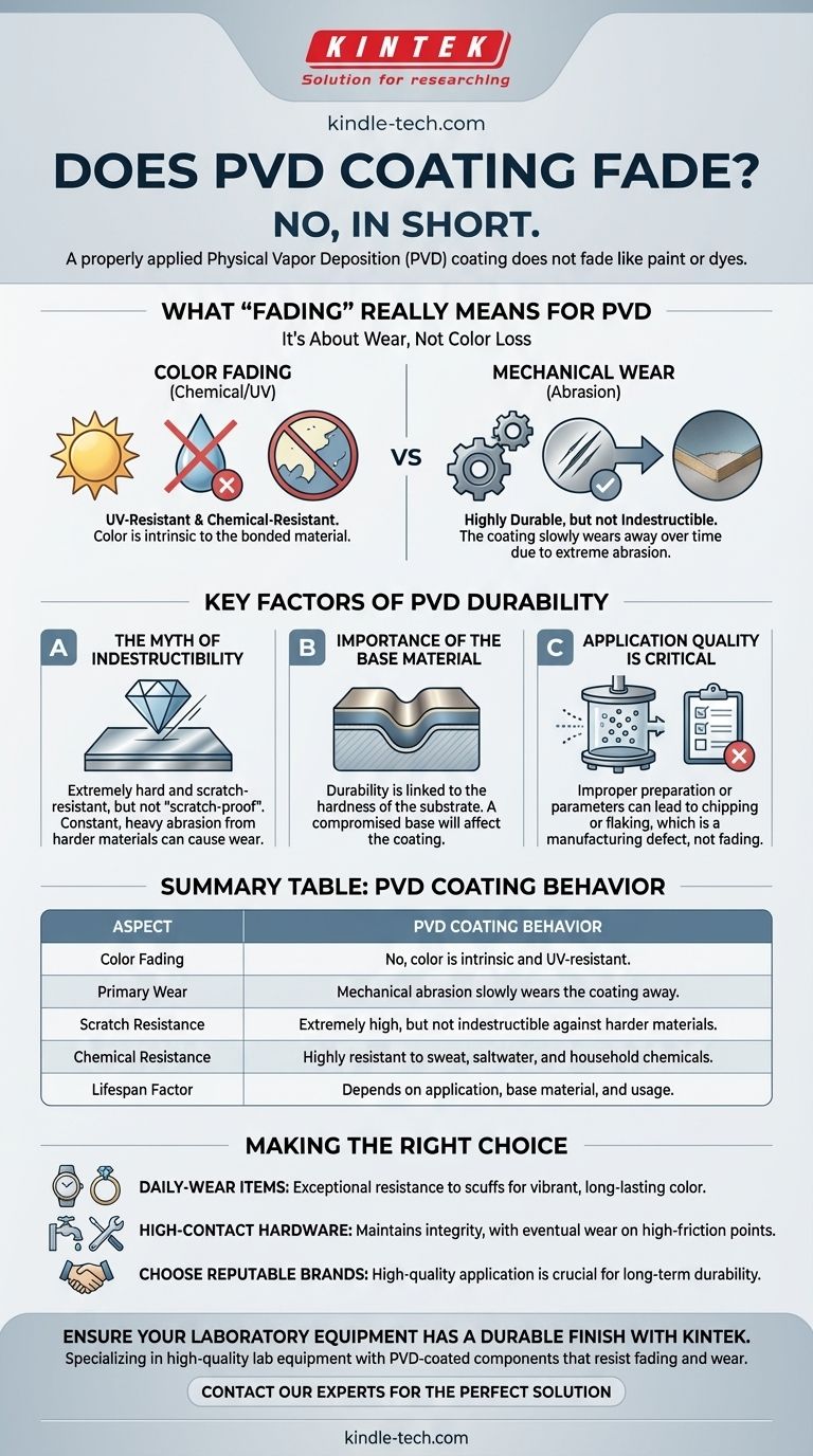 Verblasst die PVD-Beschichtung? Die Wahrheit über Farbbeständigkeit und Abnutzung Visuelle Anleitung
