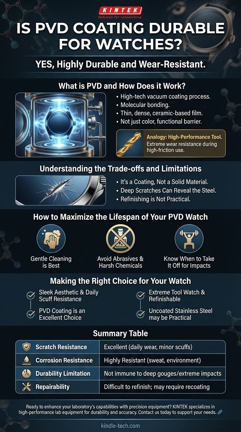 Is PVD coating durable watches? Achieve Superior Scratch Resistance and Longevity Visual Guide