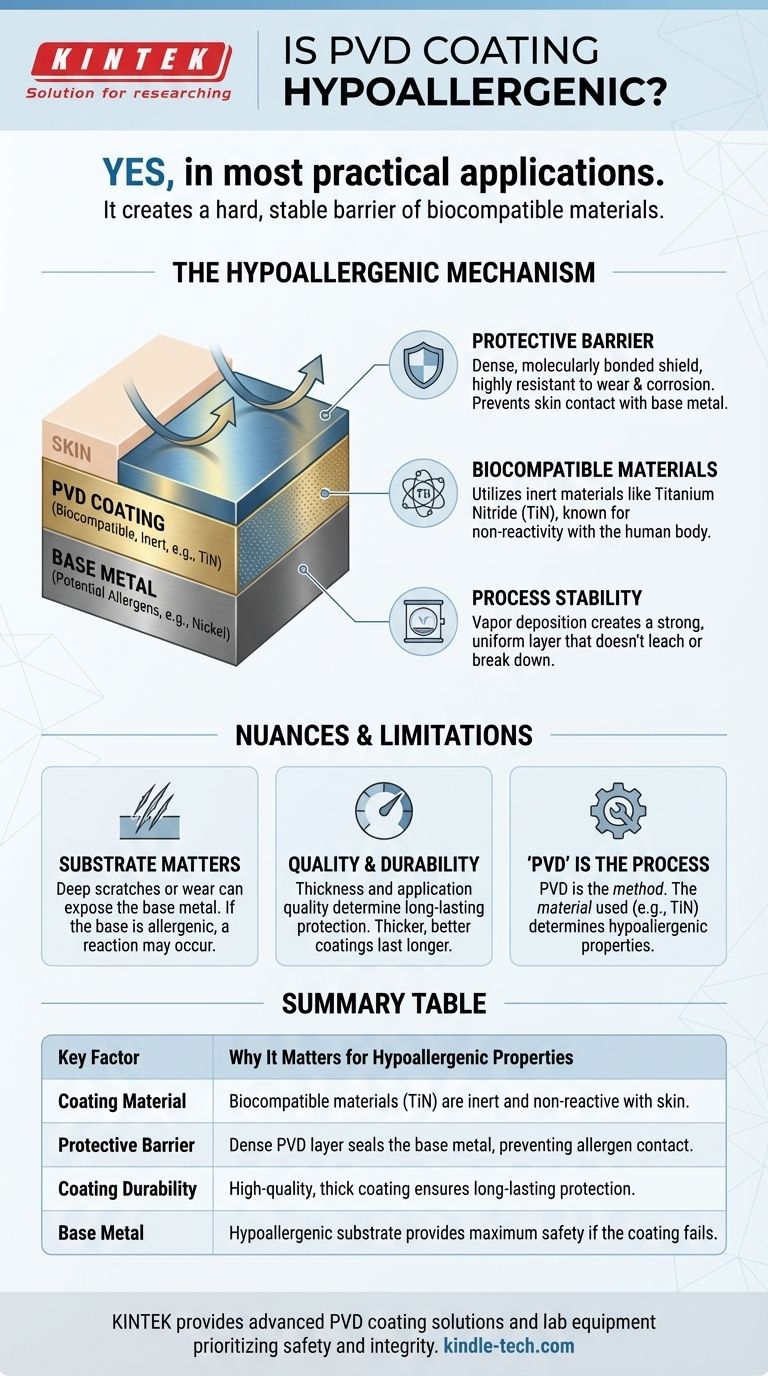 Ist PVD-Beschichtung hypoallergen? Ein Leitfaden für sichere, hautfreundliche Oberflächen Visuelle Anleitung