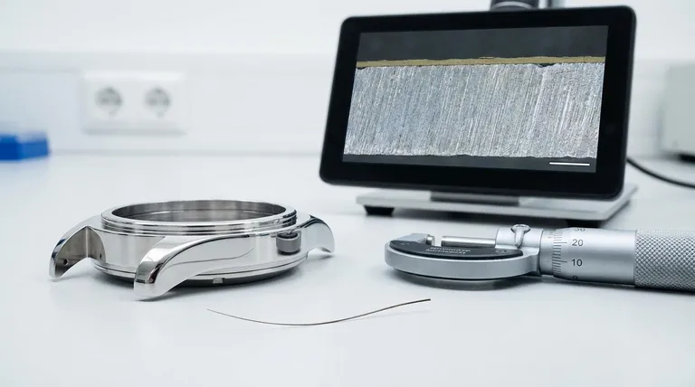 Qual é a espessura do revestimento PVD? Um guia para revestimentos de alta performance, finos como Mícrons