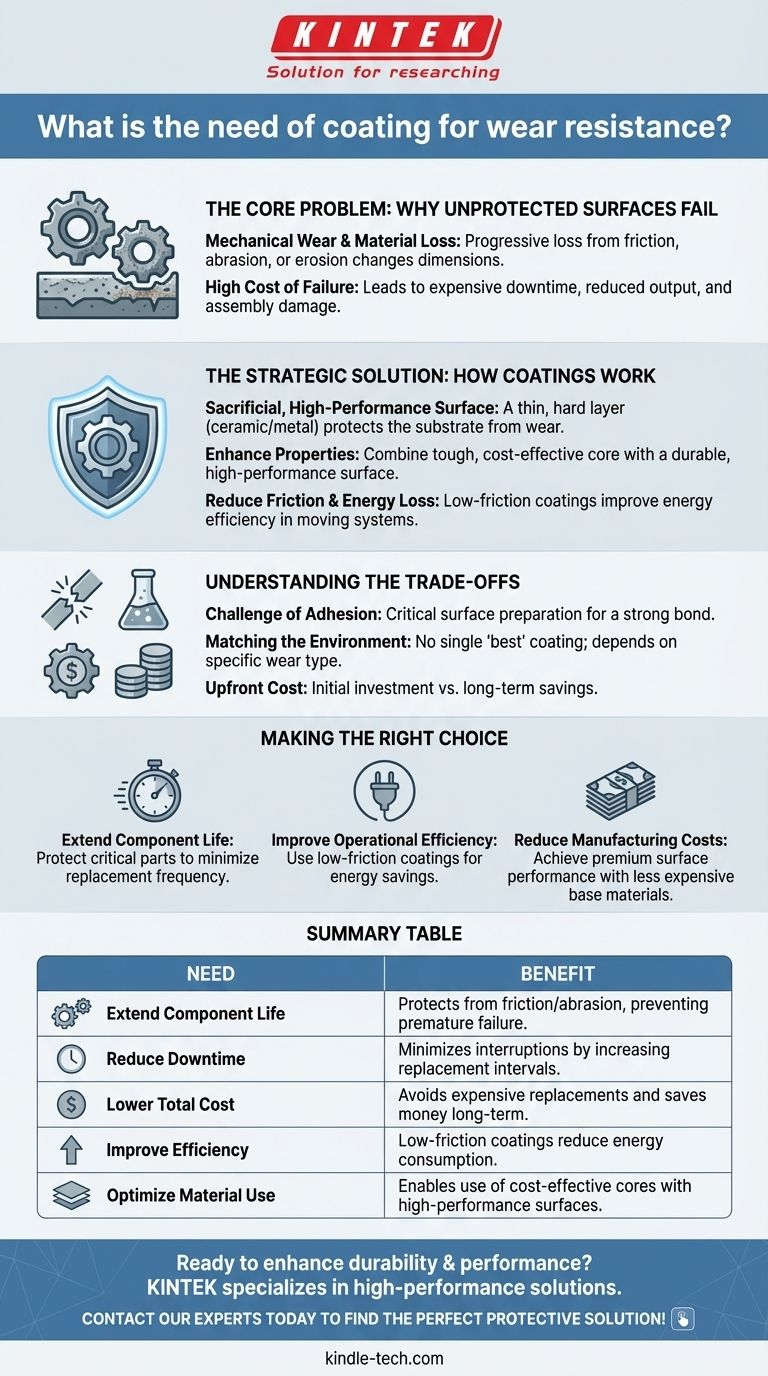 Was ist der Bedarf an Beschichtungen zur Verschleißfestigkeit? Verlängerung der Bauteillebensdauer und Kostensenkung Visuelle Anleitung