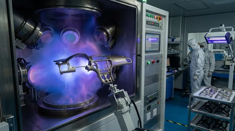 O revestimento PVD pode ser aplicado em plástico? Sim, com um processo especializado de baixa temperatura.