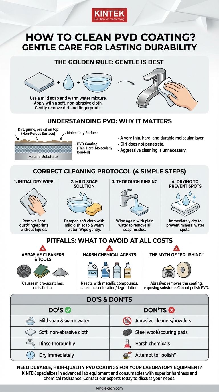 How do you clean PVD coating? Preserve its Durability with the Right Technique Visual Guide