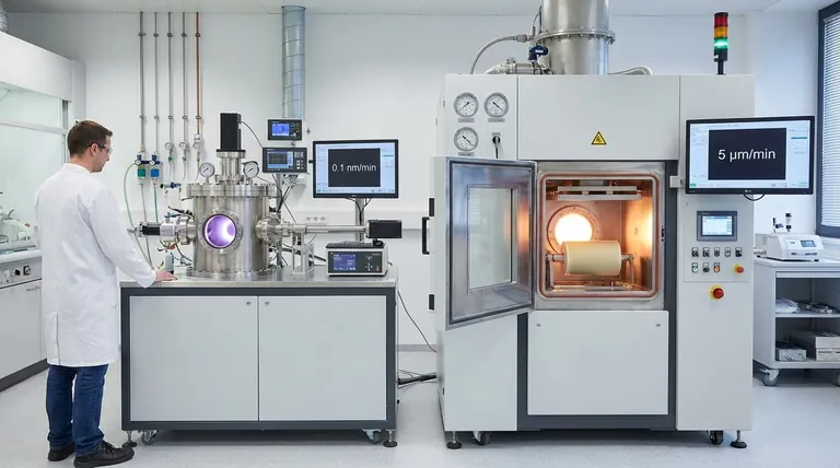 ما هو معدل الترسيب للترسيب الفيزيائي للبخار؟ إنه ليس رقمًا واحدًا - وإليك السبب.