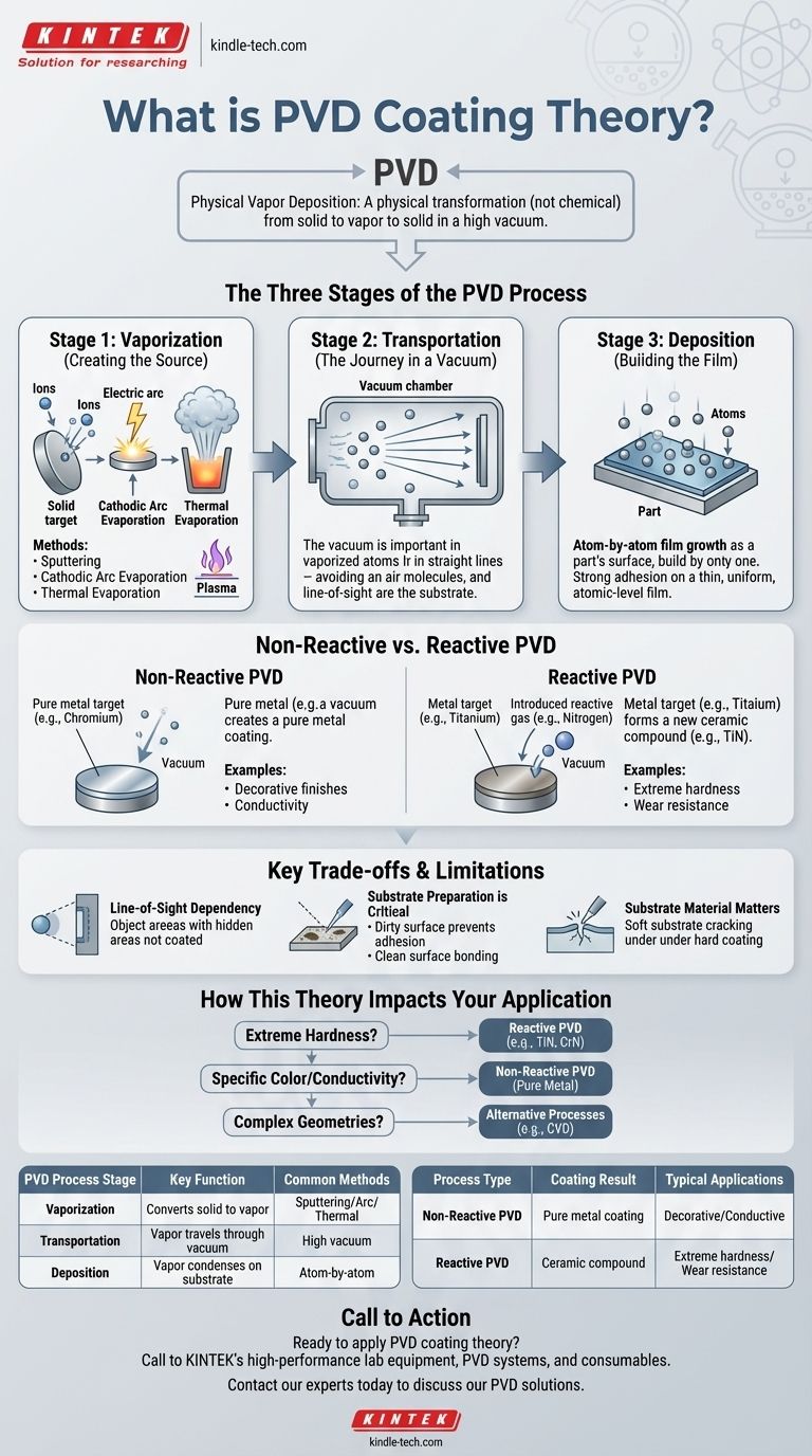 Qual é a teoria do revestimento PVD? Um guia para o processo de revestimento átomo por átomo Guia Visual