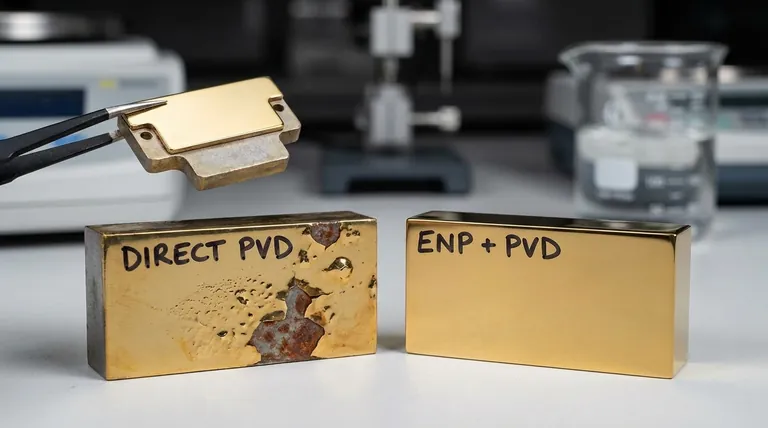 هل يمكن إجراء PVD على الفولاذ الطري؟ لماذا يفشل الطلاء المباشر وكيف تنجح