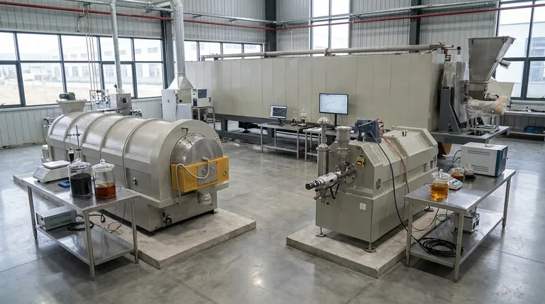 열분해 플랜트의 종류는 무엇인가요? 목표 산출물에 맞는 올바른 공정을 선택하세요