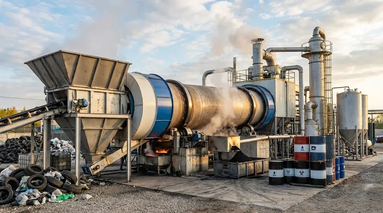 熱分解プラントの目的は何ですか?廃棄物を価値ある資源に変換すること