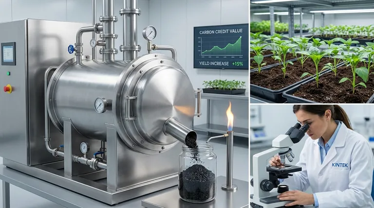 ¿Cuál es el retorno de la inversión (ROI) del biocarbón? Desbloquee el valor real de los créditos de carbono y la salud del suelo