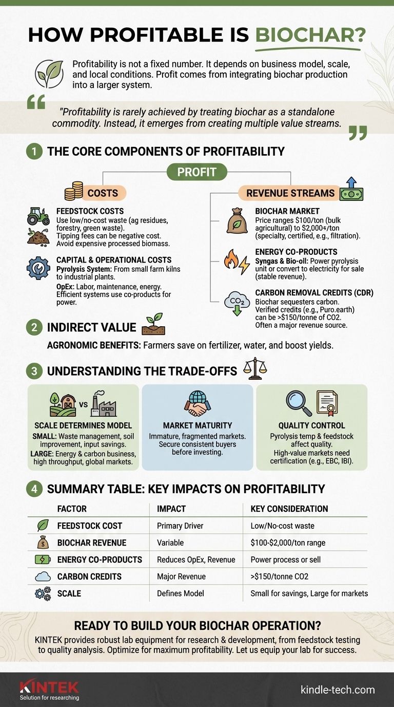 ¿Qué tan rentable es el biocarbón? Desbloquee ingresos de residuos, energía y créditos de carbono Guía Visual