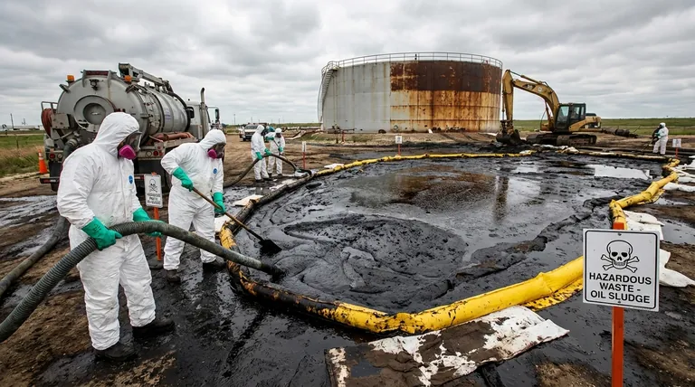 油泥是否属于危险废物?了解关键风险和法规