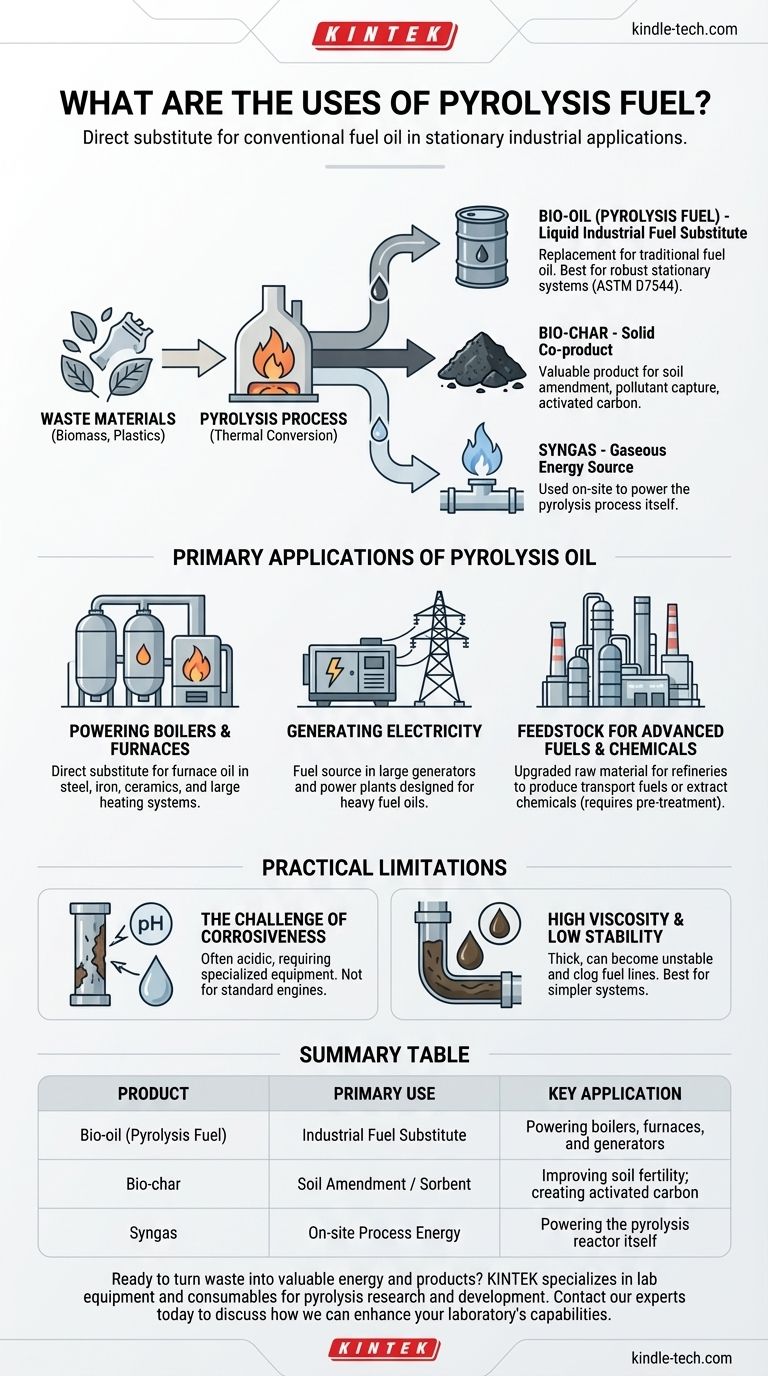 What are the uses of pyrolysis fuel? A Practical Guide to Waste-to-Energy Applications Visual Guide