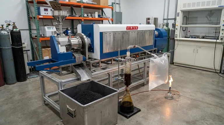 슬러지 열분해의 생성물은 무엇입니까? 폐기물을 바이오차, 바이오 오일 및 합성 가스로 변환